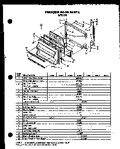 Part Location Diagram of 56696 Whirlpool *NLA*HANDLE END