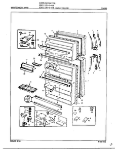 Part Location Diagram of 60451-7 Whirlpool N*INSERT **NLA*