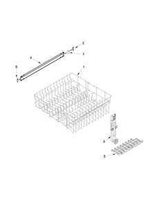 Part Location Diagram of W10306230 Whirlpool SPACER