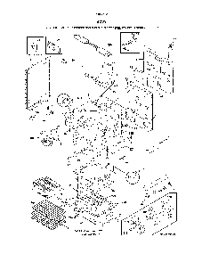 Body Diagram and Parts List for 79075239313  Kenmore Range