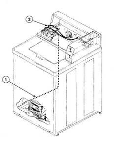 Harnesses Diagram and Parts List for SWT121WA  Speed Queen Washer