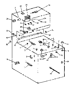 Electrical Components Diagram and Parts List for RST399UL-P1132621NL  Caloric Range