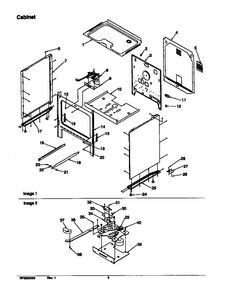 Cabinet Diagram and Parts List for ARR6202L-P1143606NL  Amana Range