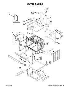 Oven Parts Diagram and Parts List for MMW9730FZ01  Maytag Microwave