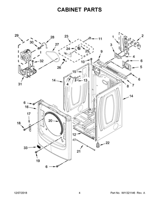 Part Location Diagram of W11322263 Whirlpool CNTRL-ELEC