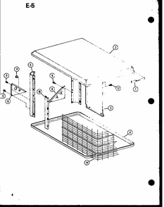 Part Location Diagram of B1274004 Whirlpool Door pntd