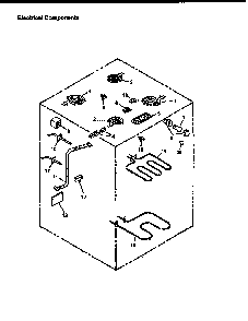Page 8 Diagram and Parts List for CARS637E-P1130656NE  Amana Range