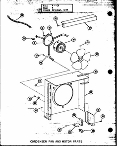 Part Location Diagram of M0307703 Maytag MOTOR