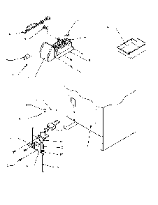 Ice Maker Diagram and Parts List for BXI22S5W-P1196601WW  Amana Refrigerator