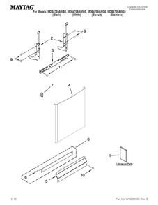 Part Location Diagram of W10240115 Whirlpool INSTRUCTIONS, INSTALLATION