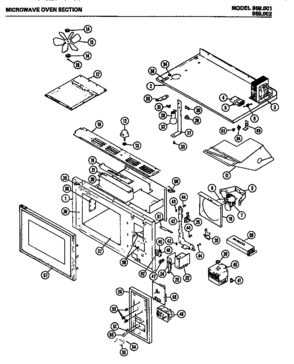 05 - Page 1 Diagram and Parts List for 969002  Maytag Range