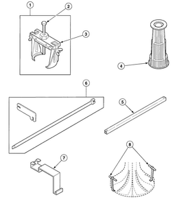 Tools 2 Diagram and Parts List for SWT020LN  Speed Queen Washer