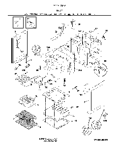 Body Diagram and Parts List for 79094173316  Kenmore Range