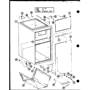 Part Location Diagram of M0219431 Whirlpool Screw