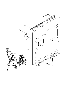Inner Door Parts Diagram and Parts List for 66512774K314  Kenmore Dishwasher