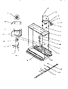 Compressor Compartment Diagram and Parts List for TA18S2W-P1194501W  Amana Refrigerator