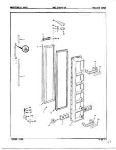 Part Location Diagram of 68121-47 Maytag DISCONTINUED