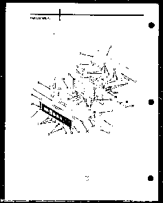 Control Panel Diagram and Parts List for AO-24AT-P85010-1S  Amana Wall Oven