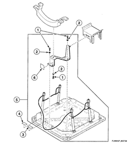 Shipping Assy Diagram and Parts List for SWFY71QN  Speed Queen Washer