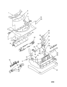 Part Location Diagram of 4369582 Whirlpool DISCONTINUED