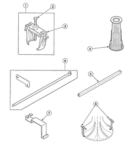 Tools 2 Diagram and Parts List for SWT210WN1124  Speed Queen Washer