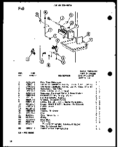 Add On Ice-maker Diagram and Parts List for TC18GG-P75535-11W  Amana Refrigerator