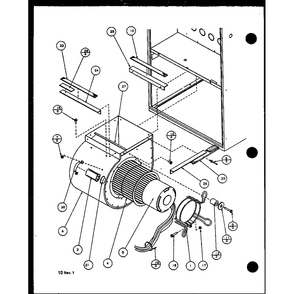 Diagram 8 Diagram and Parts List for GUI090B30AB P1158604F Amana Furnace