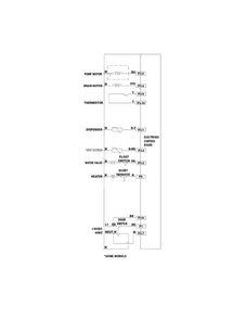 Wiring Diagram Diagram and Parts List for CDB350NW4A  Crosley Dishwasher