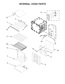 Part Location Diagram of W11098805 Whirlpool ELEMENT