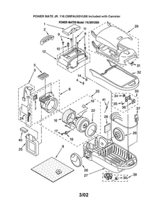 Part Location Diagram of 4370684 Whirlpool DISCONTINUED