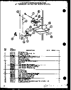 Add On-icemaker Diagram and Parts List for TM16QB1L-P1111204WL  Amana Refrigerator