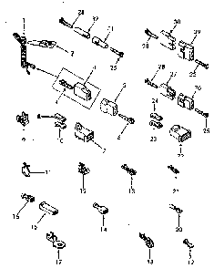 Power Cord And Wire Terminals Diagram and Parts List for NG6619L53828  Speed Queen Dryer