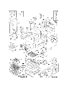 Body Diagram and Parts List for 79095063312  Kenmore Range
