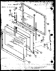 Section 2 Diagram and Parts List for MLMTK1  Amana Microwave
