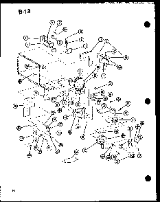 Section 3 Diagram and Parts List for RMC-30 P76255-1M Amana Microwave