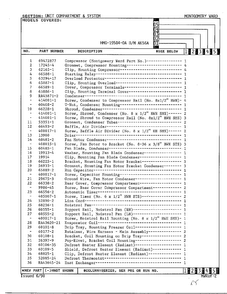 Unit Compartment And System Page 2 Diagram and Parts List for 19504-0A  Admiral Refrigerator