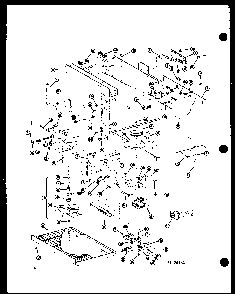 Antenna Assembly Diagram and Parts List for RRL-9A P74705-1M Amana Microwave
