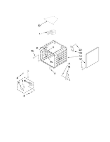 30" Oven Parts Diagram and Parts List for JDRP548WP00  Jenn-Air Range