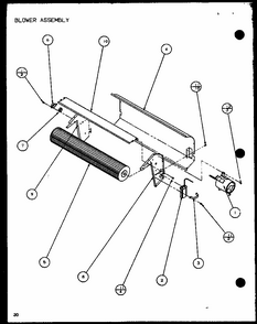 Part Location Diagram of R0154041 Whirlpool MOTOR