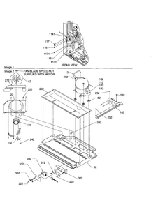 Machine Compartment Diagram and Parts List for BR18VW-P1320703WW  Amana Refrigerator
