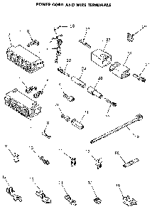 Miscellaneous Diagram and Parts List for NA3812L33638  Speed Queen Washer