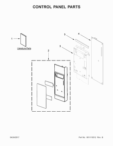 Part Location Diagram of W10918346 Whirlpool USE AND CARE GUIDE