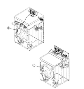 Part Location Diagram of 802831P Maytag Harness