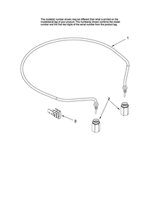 Heater Parts Diagram and Parts List for MDB5601AWS0  Maytag Dishwasher