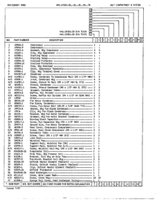 Unit Compartment And System Page 2 Diagram and Parts List for 19284A  Admiral Refrigerator
