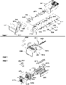 Ice Bucket Auger, Ice Maker, And Ice Maker Parts Diagram and Parts List for SBDT520SW-P1185103WW  Amana Refrigerator
