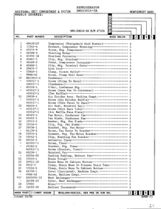 Unit Compartment And System Page 2 Diagram and Parts List for 6540A REV J Norge Washer