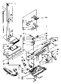 Part Location Diagram of 5240 Maytag Vacuum light bulb