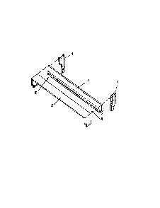 Backguard Diagram and Parts List for RBP22AA0 P1142760NW Amana Range