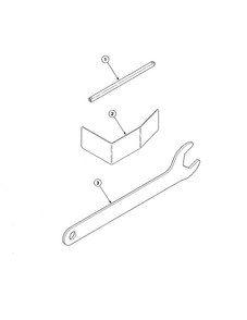 Special Tools Diagram and Parts List for SWF261WH  Speed Queen Washer